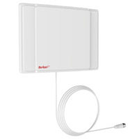 BARKAN AF40P.W Indoor HDTV Flat TV Antenna 65 km