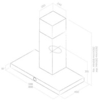 Elica  LOL BL/A/90 MOON EDITION