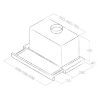 Elica ELITE14LUXGRIXA50